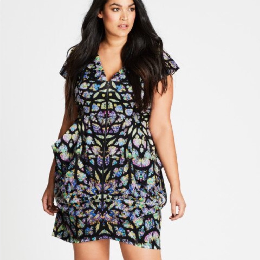 City Chic Dress - Medium